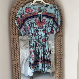 Printed Romper